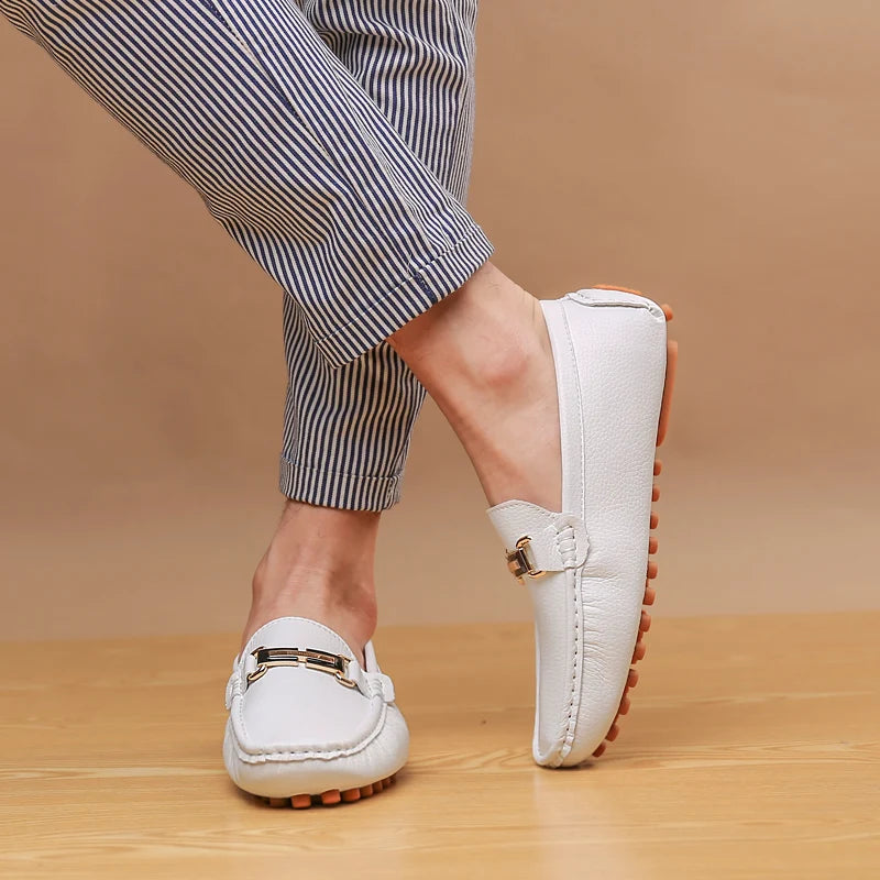YRZL Loafers Men Handmade