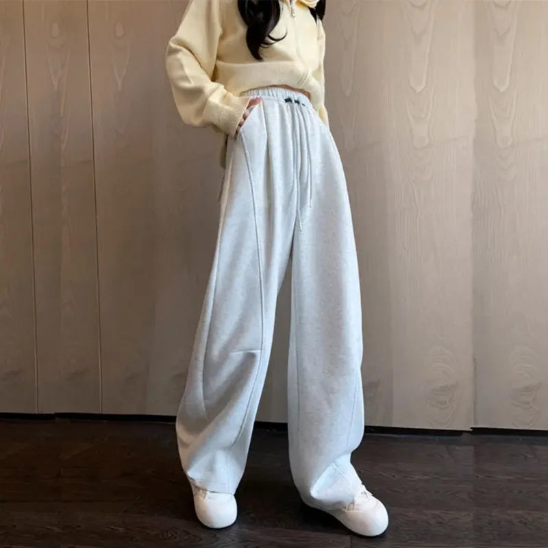 High-waisted  Casual Sweatpants