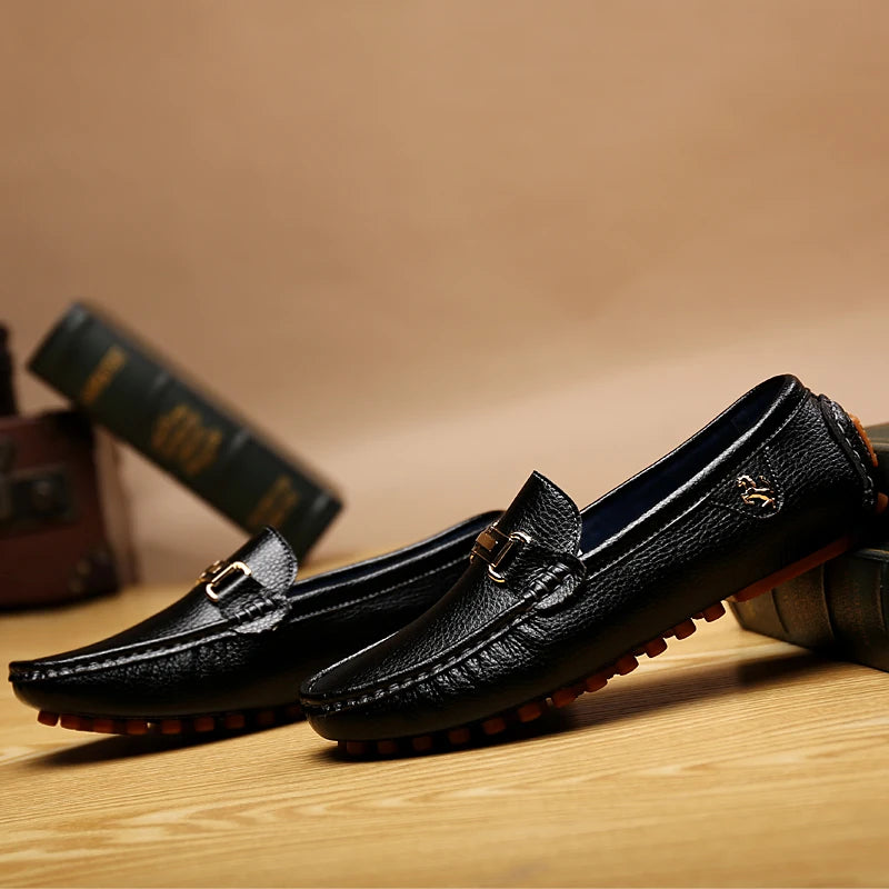 YRZL Loafers Men Handmade
