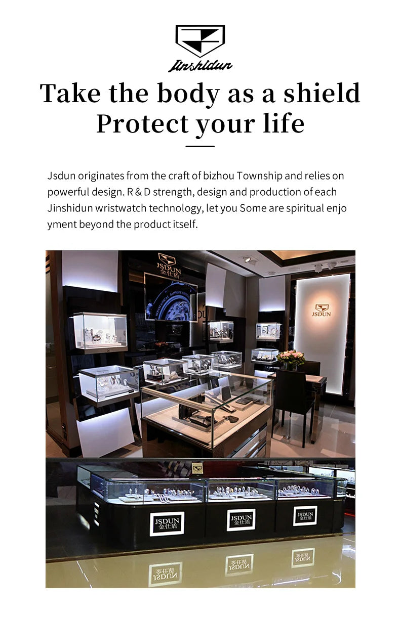 JSDUN Couple Watches Luxury Fashion