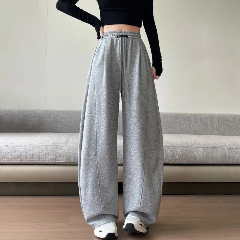 High-waisted  Casual Sweatpants