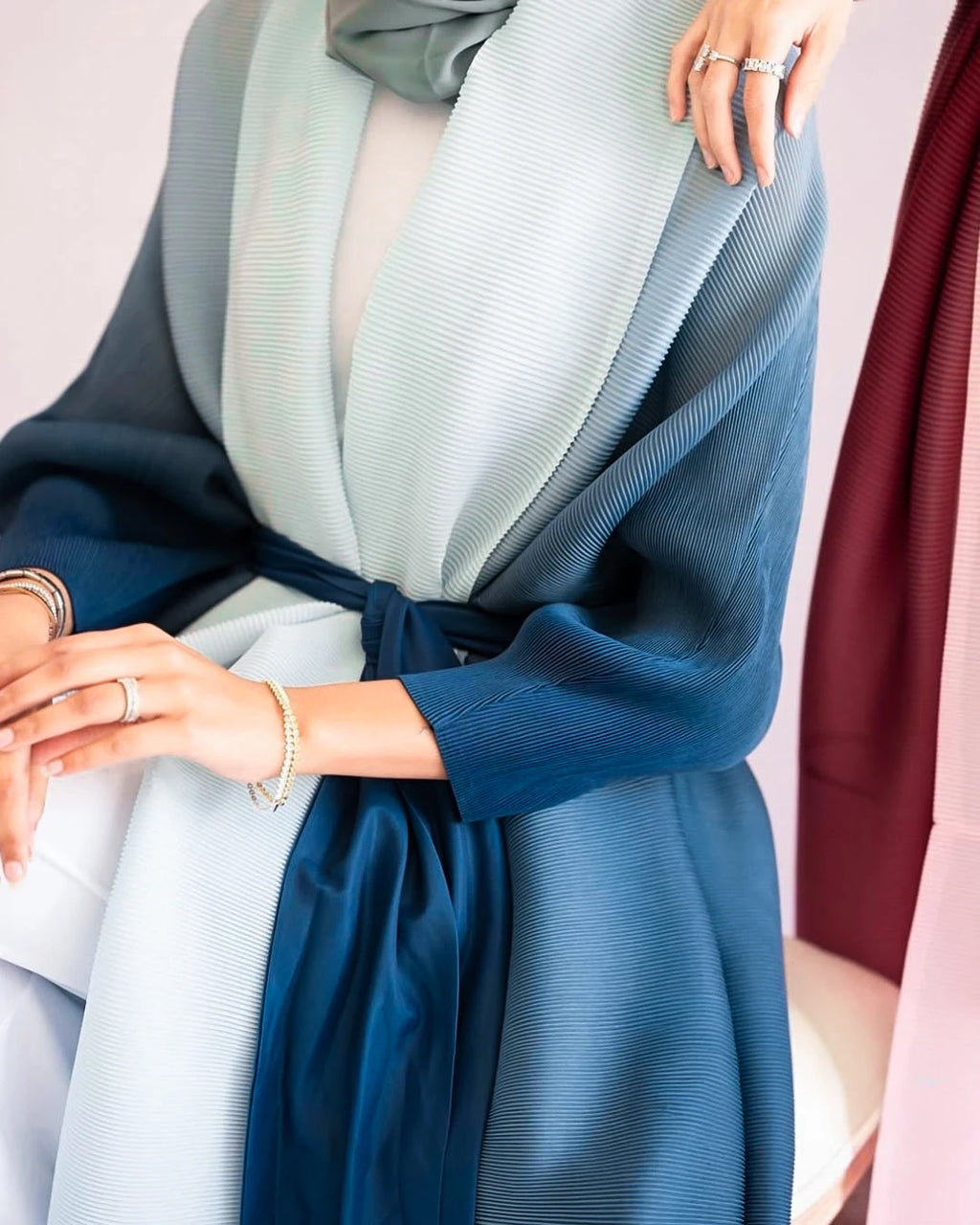 Arabic Clothes Woman Luxury Causal Print Long Coat For Muslim Women Abaya Butterfly Dubai Ramadan 2026 Femme Plus Size Clothing