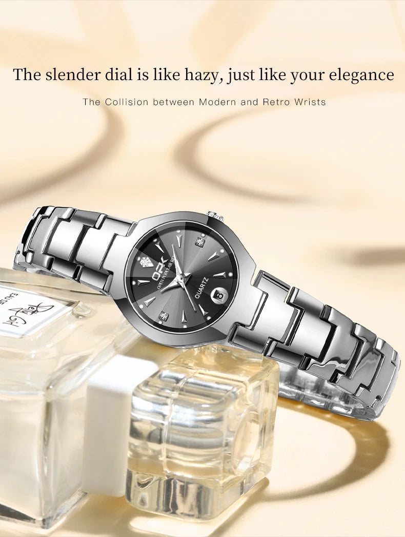 Classic Fashion Waterproof Glow Quartz Couple Watches